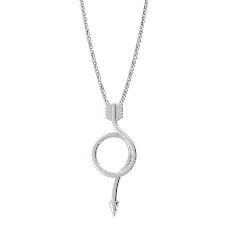 Spiral Arrow Pendant 