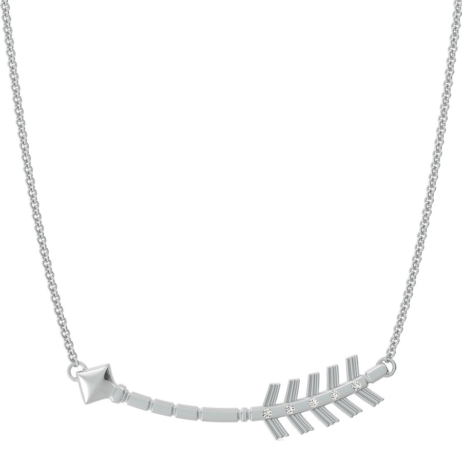 Curved Arrow Pendant