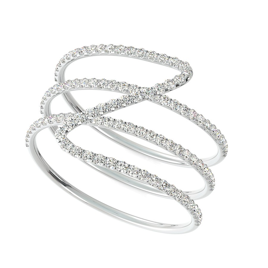 Spiral Skinny Ring