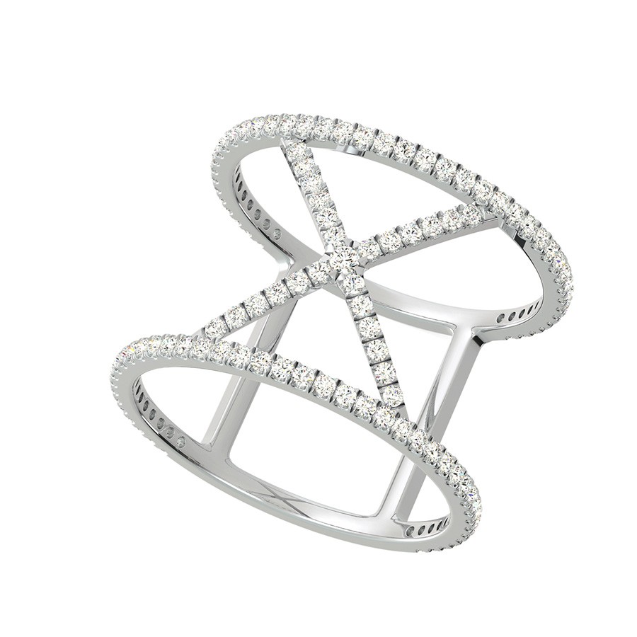 X Skinny Ring
