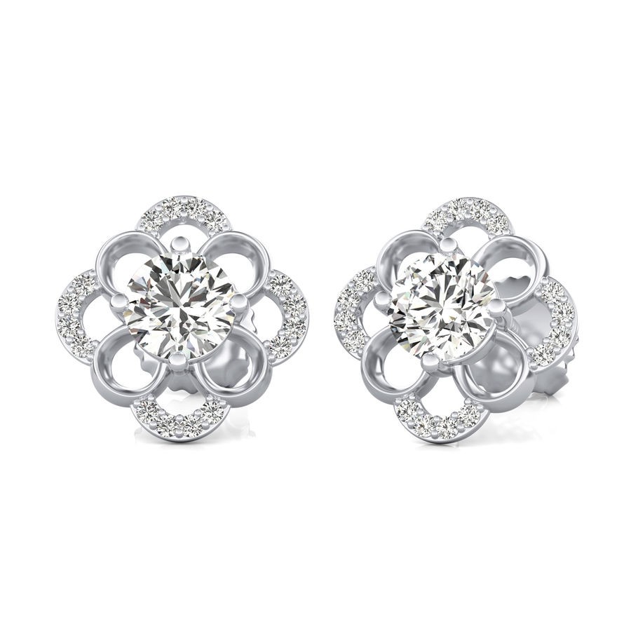 Halo Stud Earrings