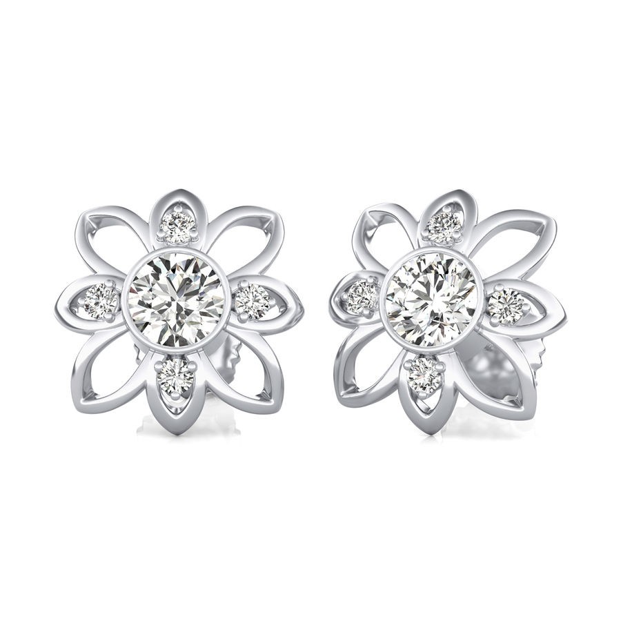 Halo Stud Earrings