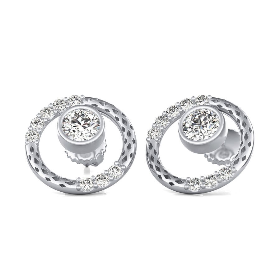Halo Stud Earrings
