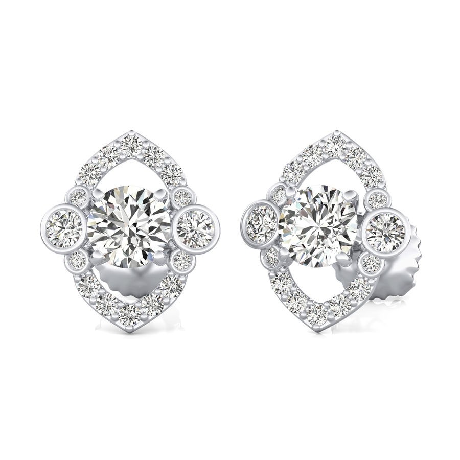 Halo Stud Earrings