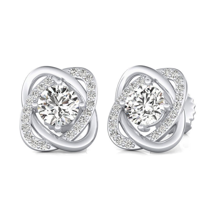 Halo Stud Earrings