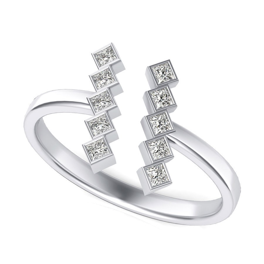 Open T Bar Ring