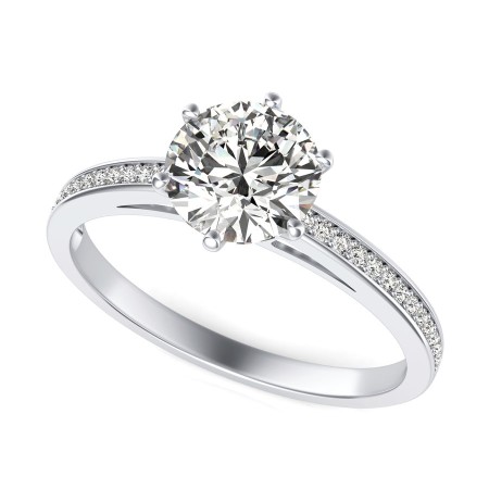 Cathedral Engagement Ring