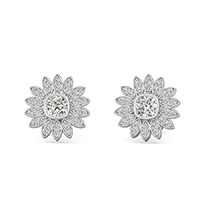 Floral Halo Earrings