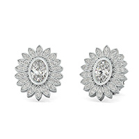 Floral Halo Earrings