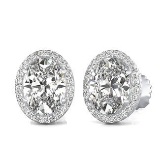 Halo Stud Earrings