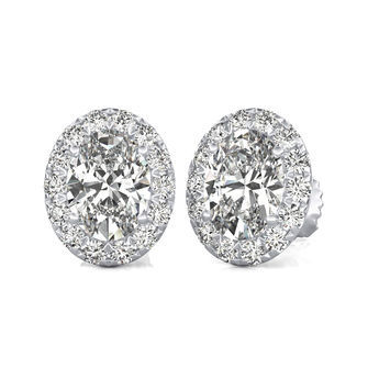 Halo Stud Earrings