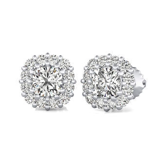 Halo Stud Earrings
