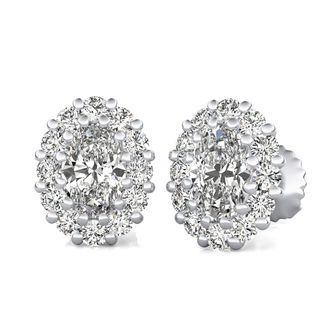 Halo Stud Earrings