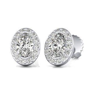 Halo Stud Earrings