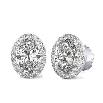 Halo Stud Earrings