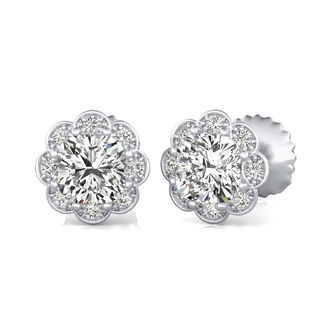 Halo Stud Earrings