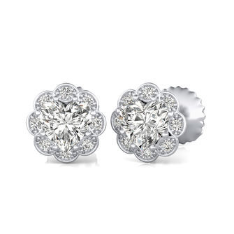 Halo Stud Earrings
