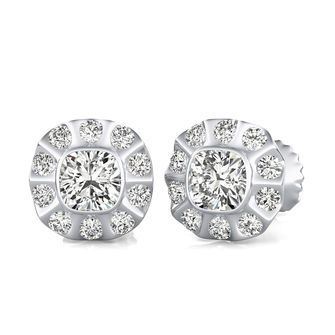 Halo Stud Earrings