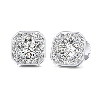 Halo Stud Earrings