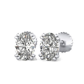 Double Wire Stud Earrings