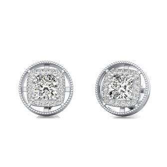 Halo Stud Earrings
