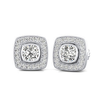 Halo Stud Earrings