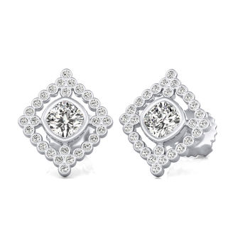 Halo Stud Earrings