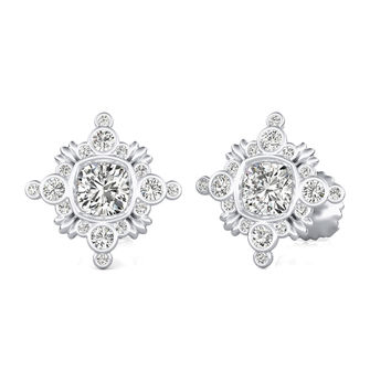 Halo Stud Earrings