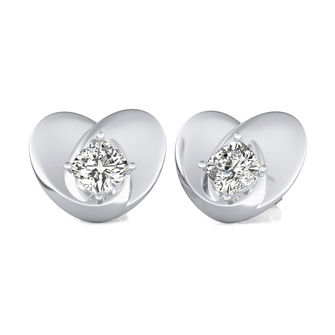 Heart Stud Earrings