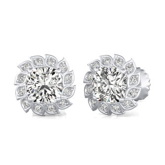Halo Stud Earrings