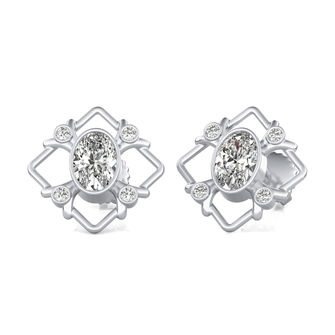 Halo Stud Earrings