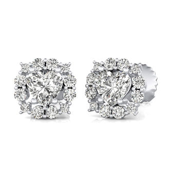 Halo Stud Earrings