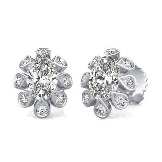 Halo Stud Earrings