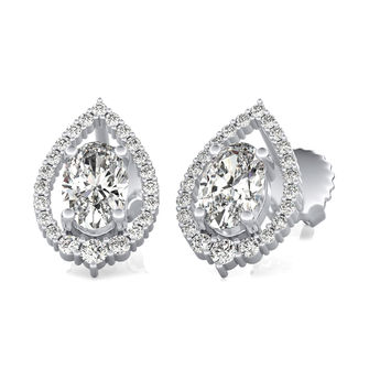 Halo Stud Earrings