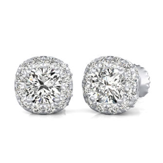 Halo Stud Earrings