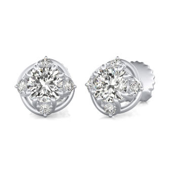 Halo Stud Earrings