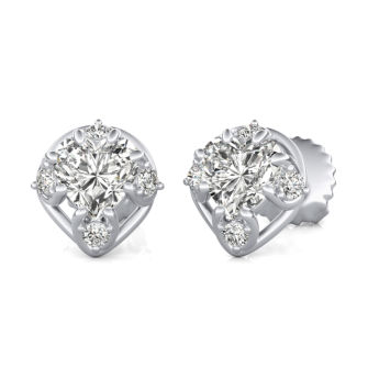 Halo Stud Earrings