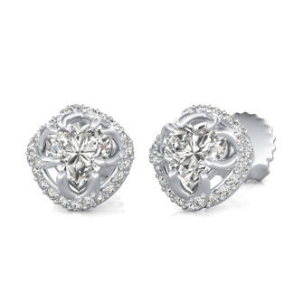 Halo Stud Earrings