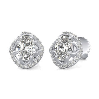 Halo Stud Earrings