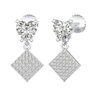 Dangle Cluster & Stud Earrings