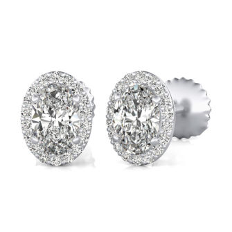Halo Stud Earrings