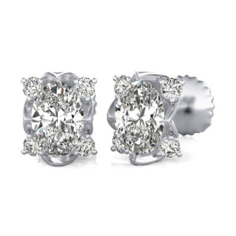 Flower Stud Earrings 