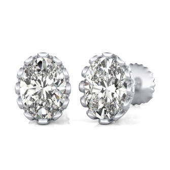 Basket Stud Earrings 