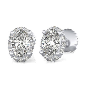 Halo Stud Earrings