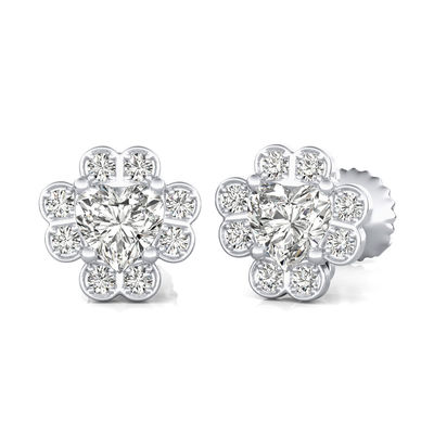 Flower Halo Earrings