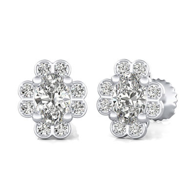 Flower Halo Earrings