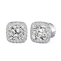 Martini Halo Earrings