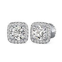 Martini Halo Earrings