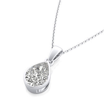 Bezel Solitaire Pendant