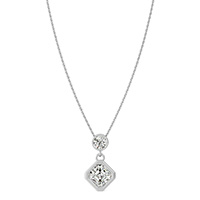 Bezel Drop Pendant